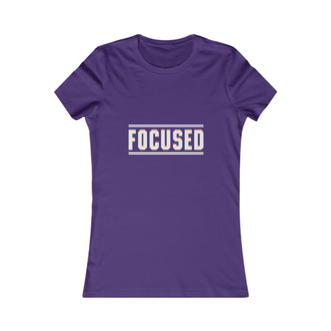 Focused - Women's Deluxe Tee
