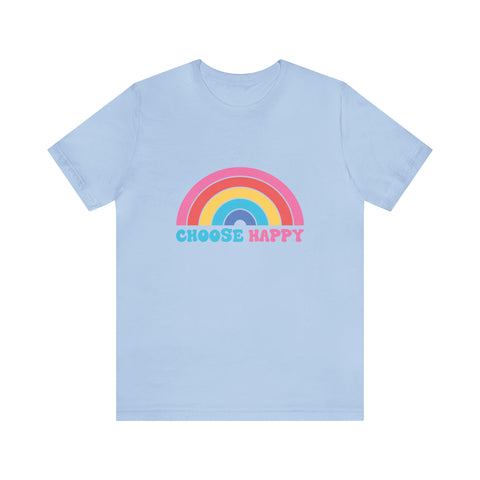 Choose Happy - Men's/Unisex Deluxe Tee