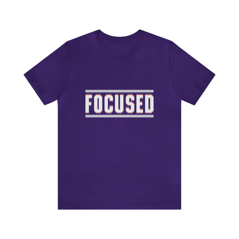 Focused - Men's/Unisex Deluxe Tee