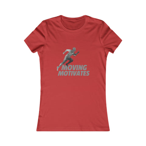 Moving Motivates - Women's Deluxe Tee