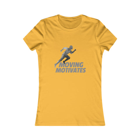 Moving Motivates - Women's Deluxe Tee