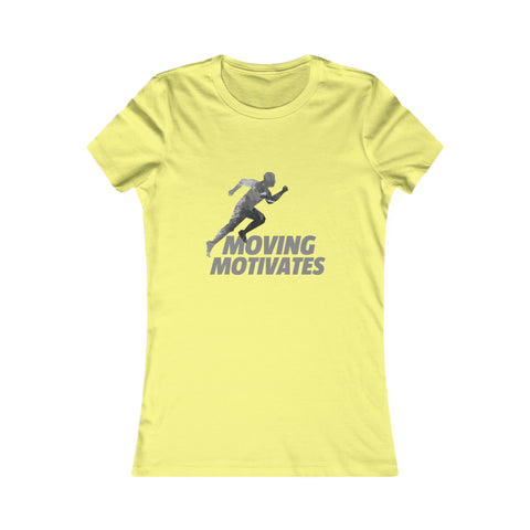 Moving Motivates - Women's Deluxe Tee