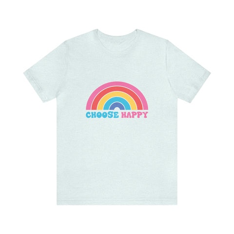 Choose Happy - Men's/Unisex Deluxe Tee