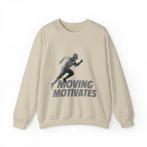 Moving Motivates - Unisex Deluxe Sweatshirt