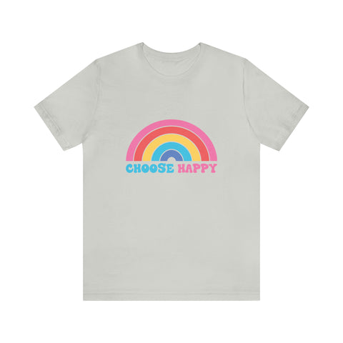 Choose Happy - Men's/Unisex Deluxe Tee