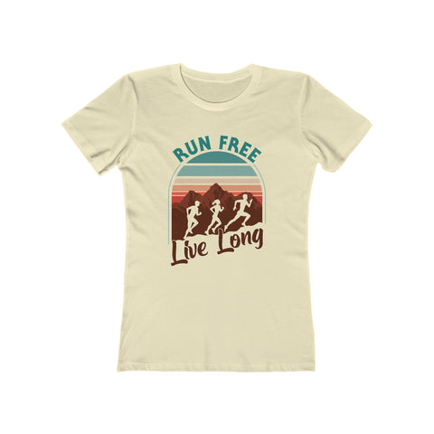 Run Free Live Long - Women's Deluxe Tee