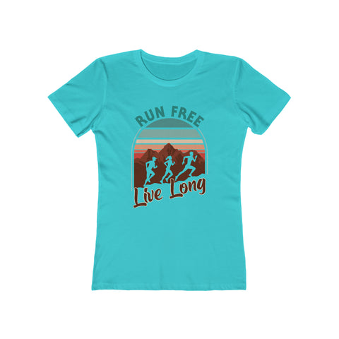 Run Free Live Long - Women's Deluxe Tee