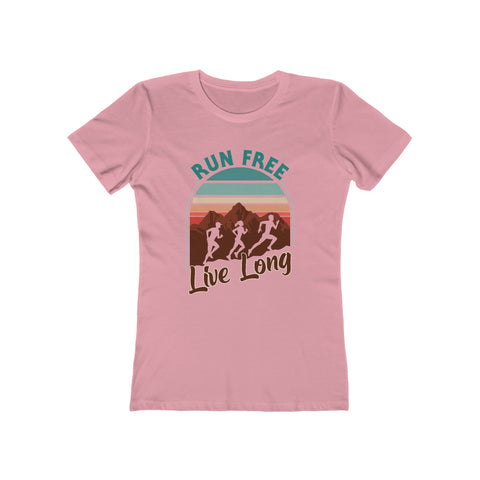 Run Free Live Long - Women's Deluxe Tee