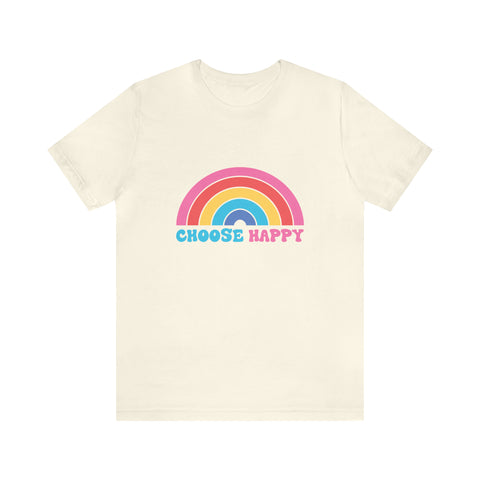 Choose Happy - Men's/Unisex Deluxe Tee