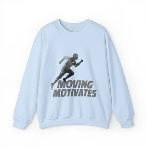 Moving Motivates - Unisex Deluxe Sweatshirt