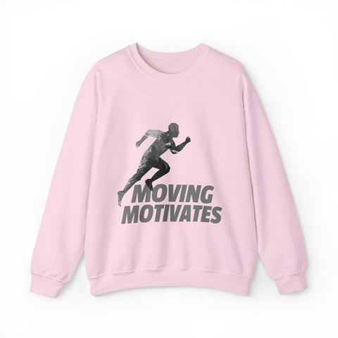 Moving Motivates - Unisex Deluxe Sweatshirt